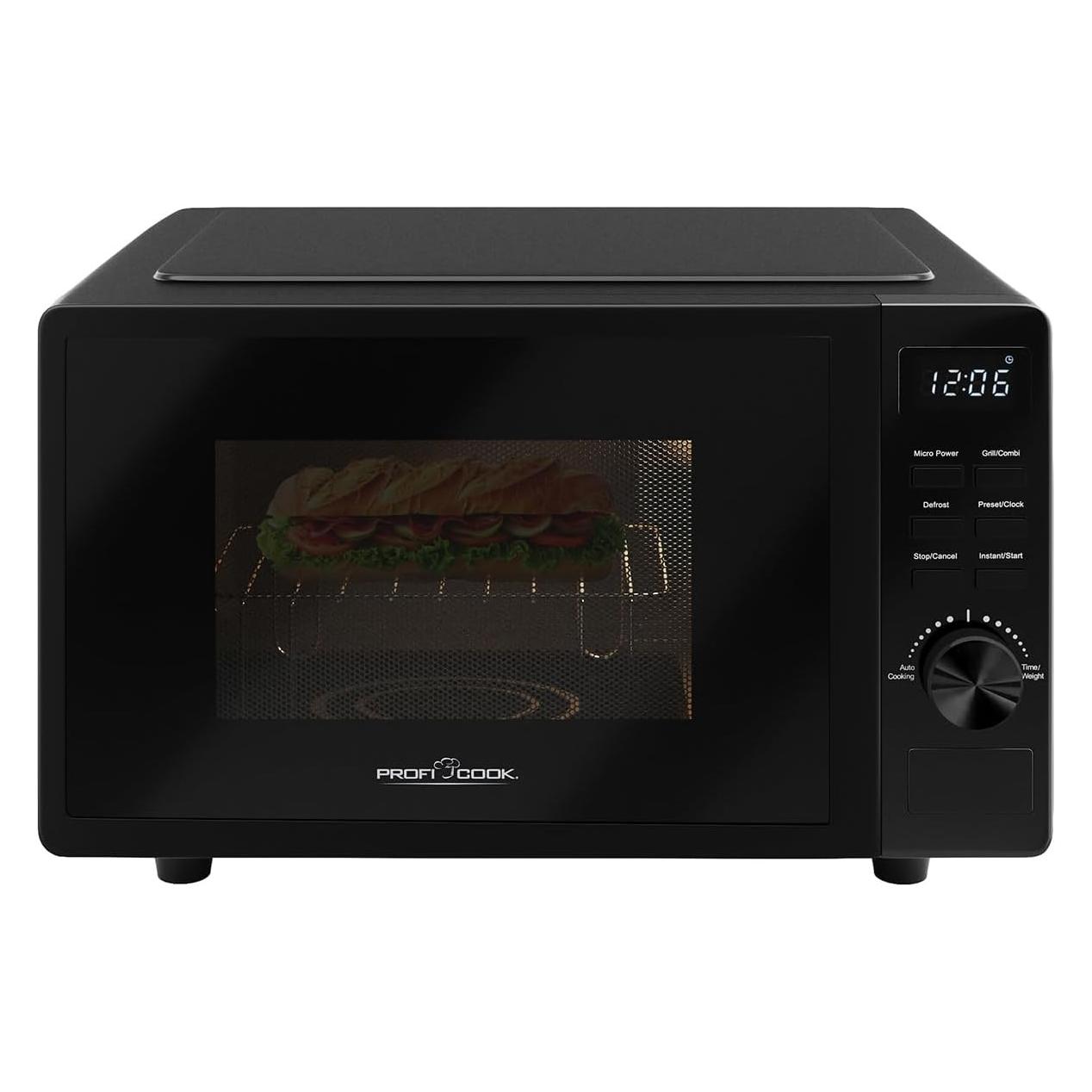 Proficook PC-MWG 1278 Mikrowelle 700 W schwarz (20 l) (501278)