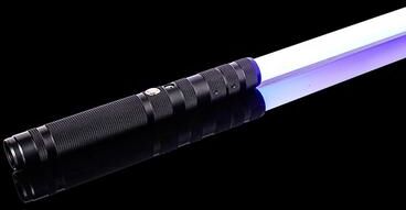 Rare Purchases Laser Sword Sabre De Luz, Metal Lightsaber Dueling Smooth Swing, Color Changing, Sounds, Rave Flashing Toy a