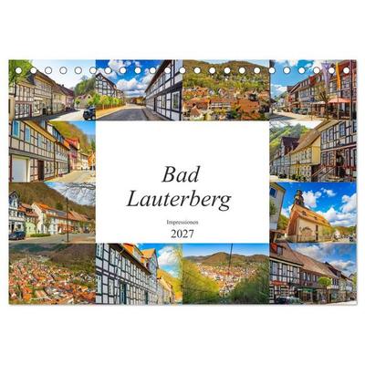 Bad Lauterberg Impressionen (Tischkalender 2027 DIN A5 quer), CALVENDO Monatskalender