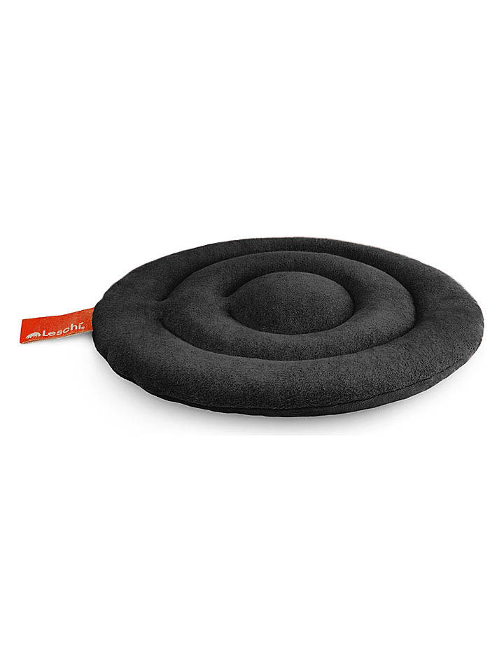Leschi Wärmekissen "Vollmond" in Schwarz - Ø 30 cm - onesize