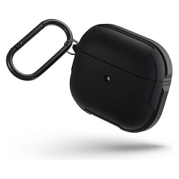 Uniq CASE Valencia AirPods 3 Schwarz/Mitternachtsschwarz Antimikrobiell (Kopfhörer Hülle) (UNIQ571MDTBLK)