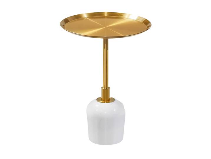 Xlmoebel Beistelltisch Designer Kaffeetisch in rund, elegant und hochwertig (1-St., Beistelltisch), Hergestellt in Europa