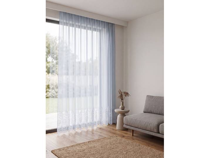 Langstore, auch für die Balkontür geeignet, Weiss, Größe 283 (H245xB300 cm)