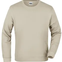 Basic Sweatshirt "JN057" - L - stone
