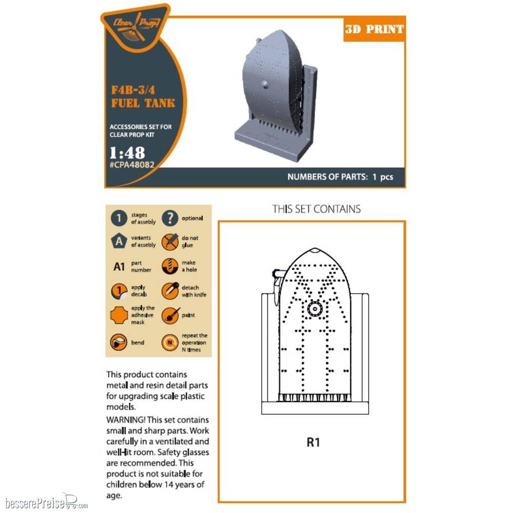 Clear Prop Accessories CPA48082