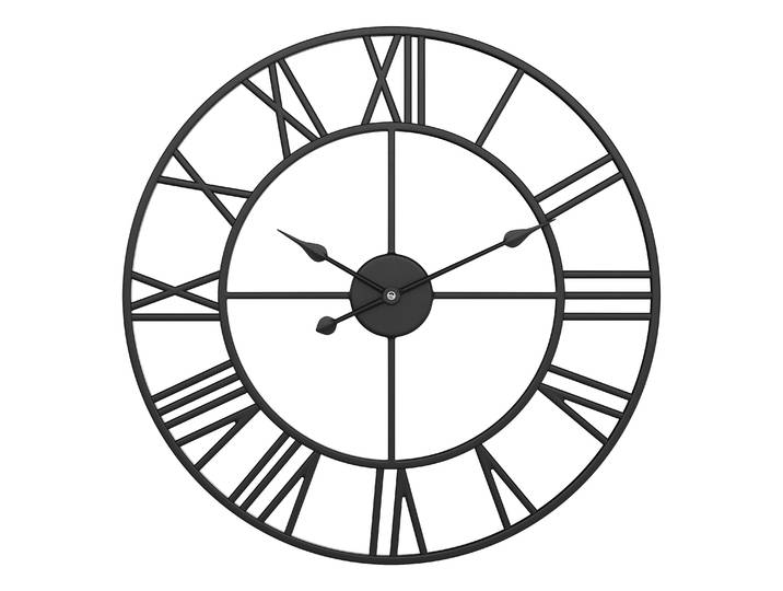 Wanduhr TIDEN 60 cm schwarz