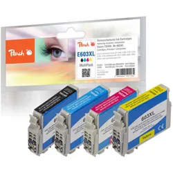 Peach, Druckerpatrone, ml, Spar Tintenpatronen XL kompatibel zu No. 603XL, 6 (BK, C, M, Y)