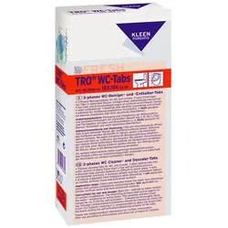WC Reiniger- und Entkalkertabs Kleen Purgatis Plus, 16 Stück 3-Phasen WC Reiniger und Entkalker