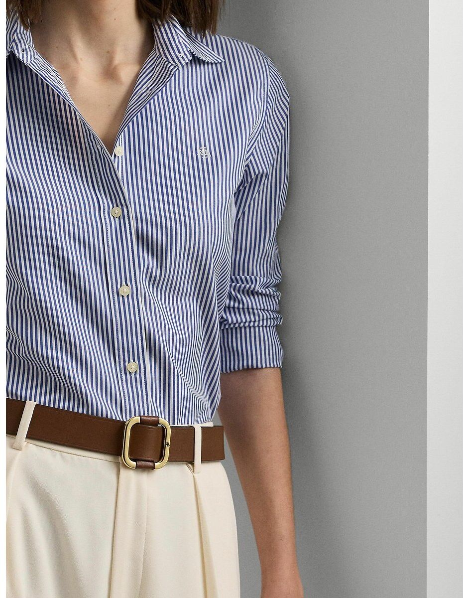 LAUREN RALPH LAUREN Chemise manches longues rayée