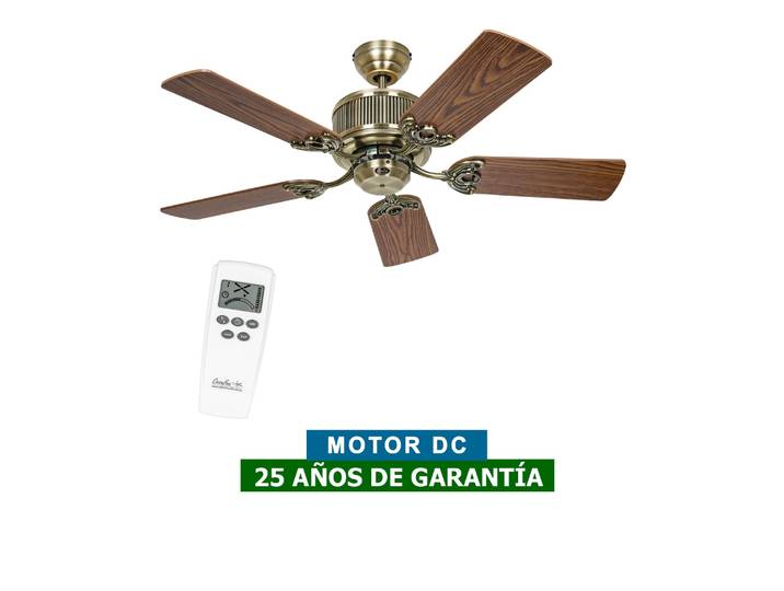Casafan - Ventilateur De Plafond Dc Eco Elements 103 Laiton