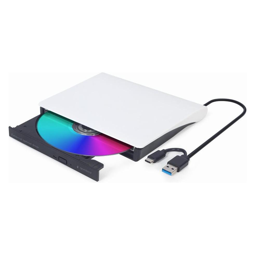 Gembird External USB DVD drive (DVD Laufwerk) (DVD-USB-03-BW)