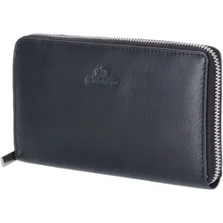 The Skandinavian Brand Lederbörse Quer Multicolor - Black
