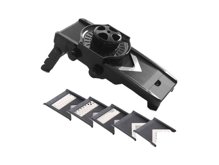 Hendi Mandoline Schwarz 5 tlg.