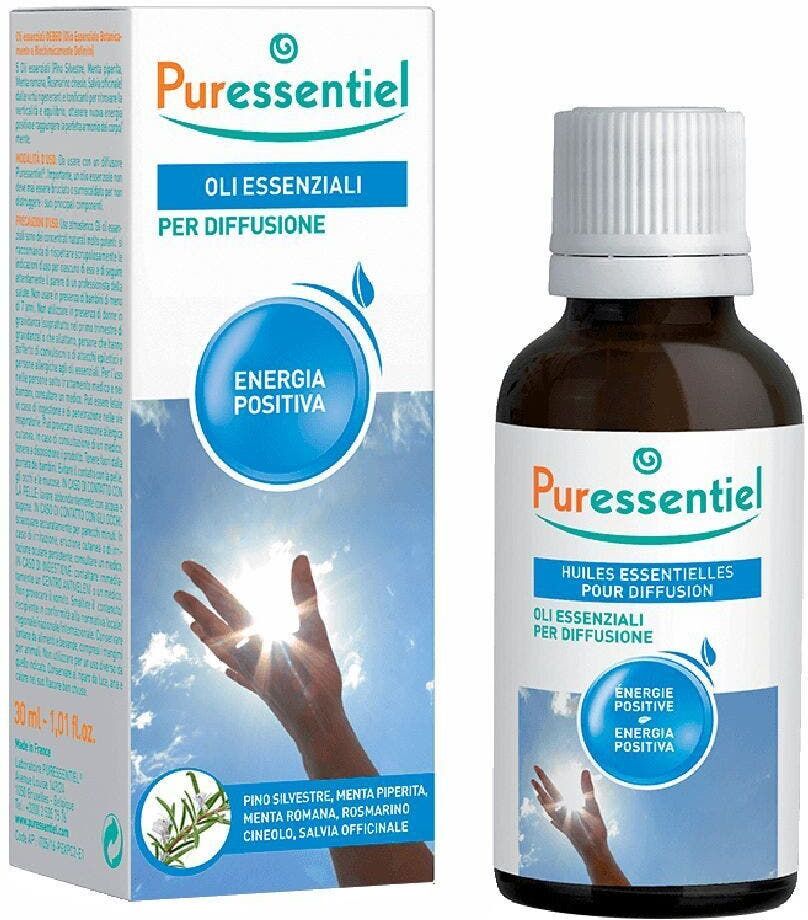 PURESSENTIEL Oli Essenziali Per Diffusione Energia Positiva 30ml 