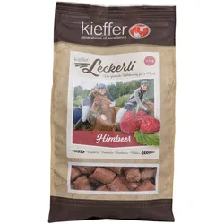 Kieffer Leckerli Himbeer - natürlicher Leckerbissen für Pferde - 1 kg