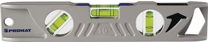 PROMAT Waterpas Torpedo 25 cm ±0,5 mm/m