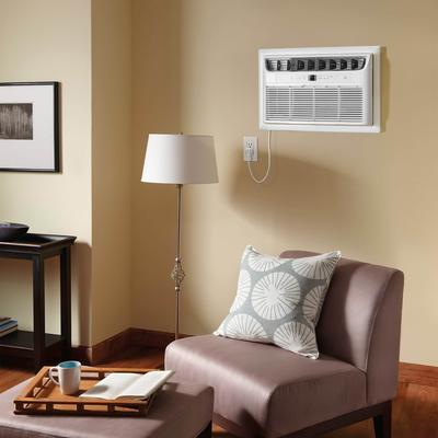 Frigidaire 8,000 BTU 115V Wall Air Conditioner with 4,200 BTU Heater, 350 Sq. Ft.