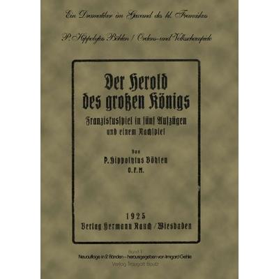 Ein Dramatiker im Gewand des hl Franziskus, Set von , Traugott Bautz, 978-3-88309-461-8