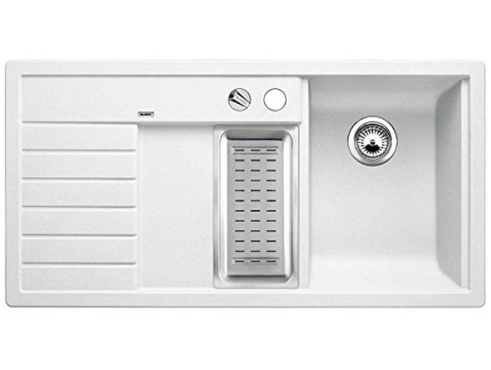 Blanco TRISONA 6 S, Küchenspüle, Spülbecken rechts, weiß 513767, 1 Stück, Spülbecken rechts, weiß
