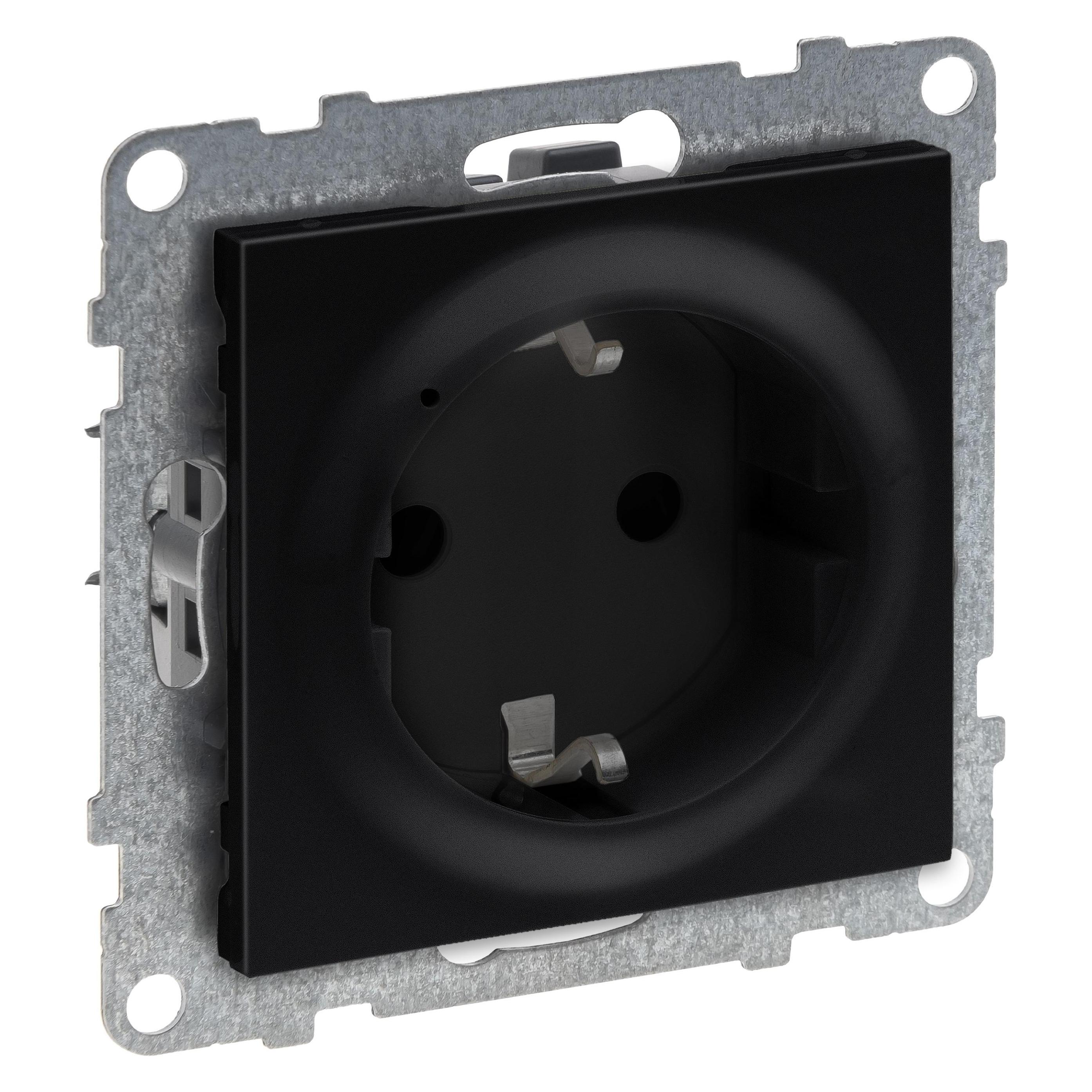 Legrand Seano with Netatmo 765840 Schuko-Steckdose Schwarz (765840)