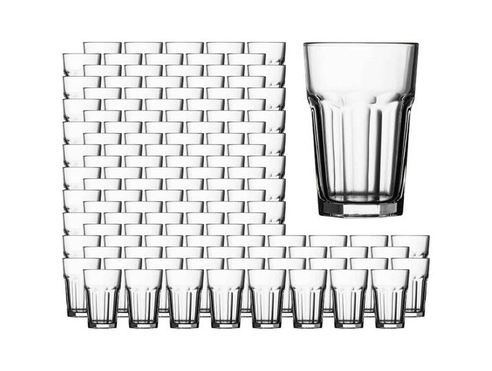 Pasabahce Longdrinkgläser Casablanca transparent 415 ml 120er Set, Transparent, Glas, Gläser, Longdrinkgläser