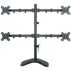 EFB ICA-LCD-2540 Schreibtischhalterung für 4 LCD TV LED 13”-27”, mit Standfuß ICALCD2540