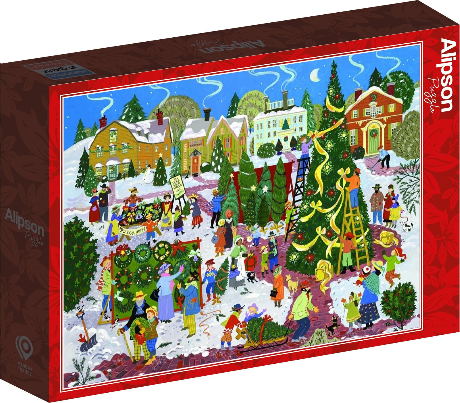 Alipson Puzzel Kerstboomfestival 1000 stukjes
