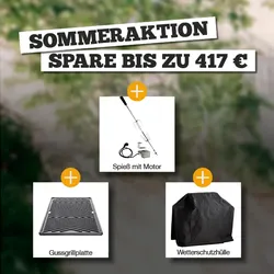 Allgrill ULTRA - Die Outdoorküche DeLuxe - Gasgrill 27,7 kW, 6-flammig