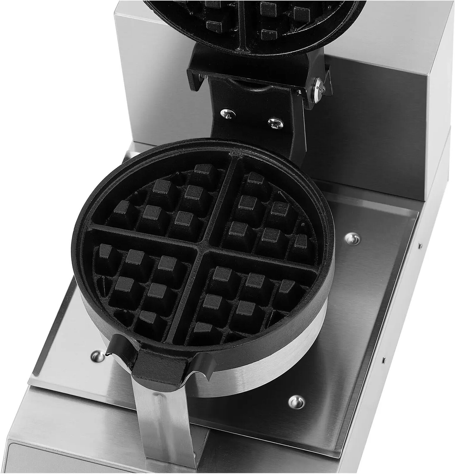 Royal Catering Piastra per waffel con LED - Girevole - 1300 W RCWM-1300-RE