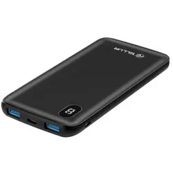 Tellur Graphene PD10000 Power Bank 10000mAh Akku (10000 mAh, 37 Wh), Powerbank, Schwarz