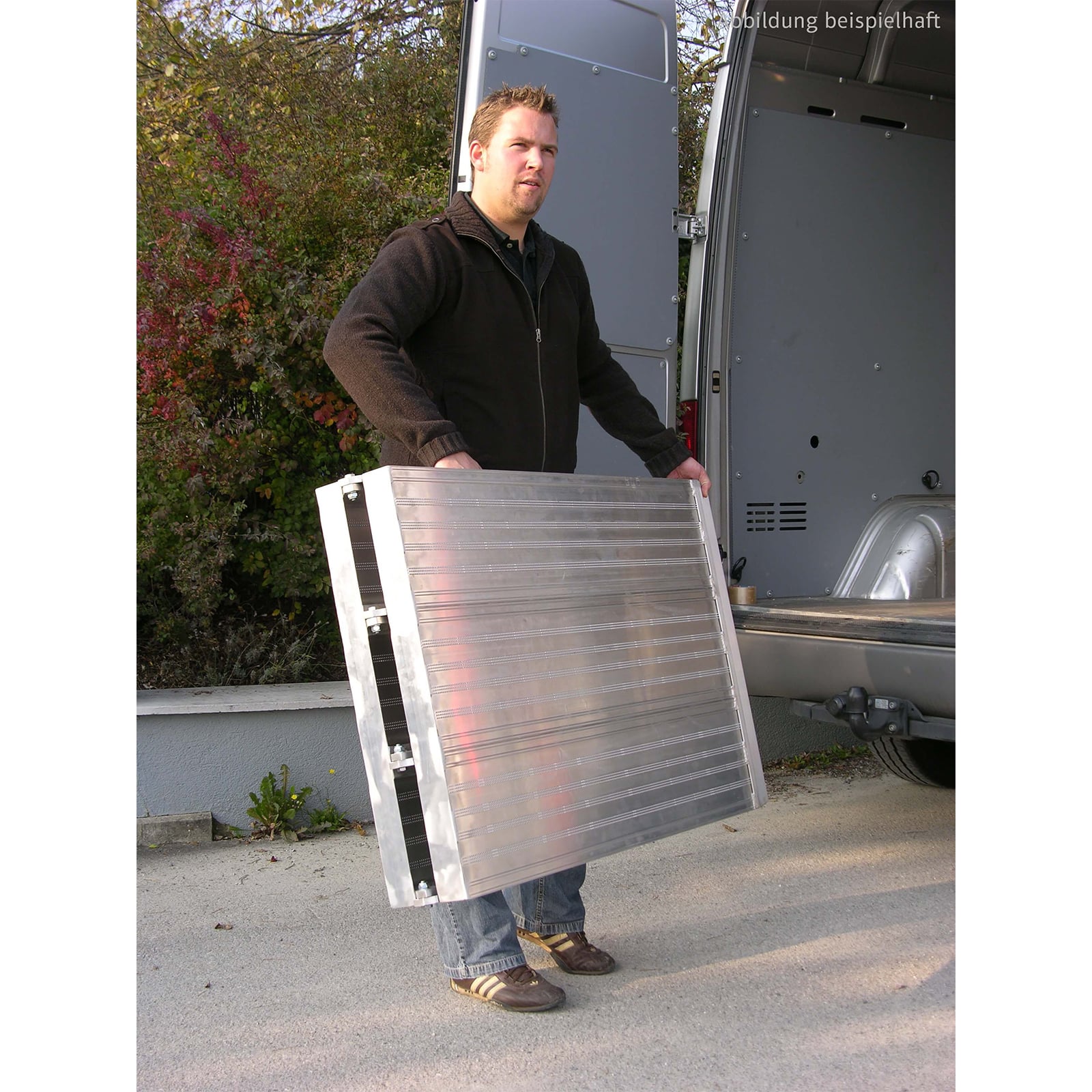 Mauderer Alutechnik Mauderer Verladetechnik SuperLeicht-Steg COK klappbar 300x75cm