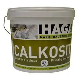 HAGA Calkosit Kalkfeinputz naturweiß, Kornstärke 2,0 mm - 20 kg Eimer