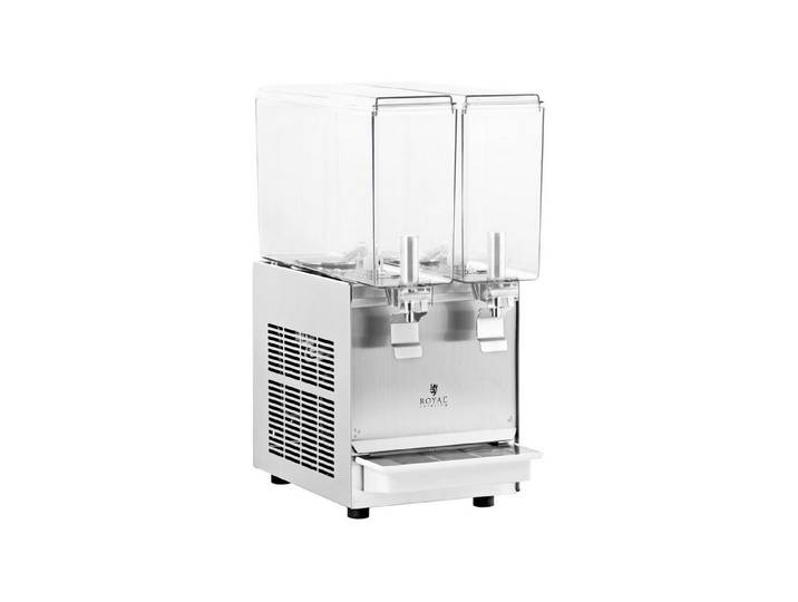 Royal Catering Getränkespender 2 x 10 L Saftspender Saftdispenser Gastro Kühlsystem Kunststoff, verschiedene Größen
