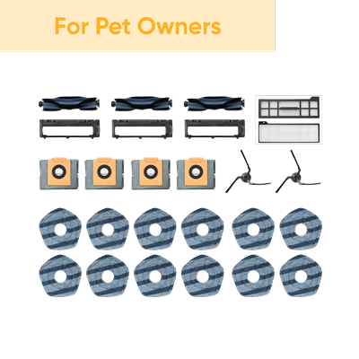 (For Pet Owners Only)eufy X10 Pro Omni Accessories Subscription Service bundle