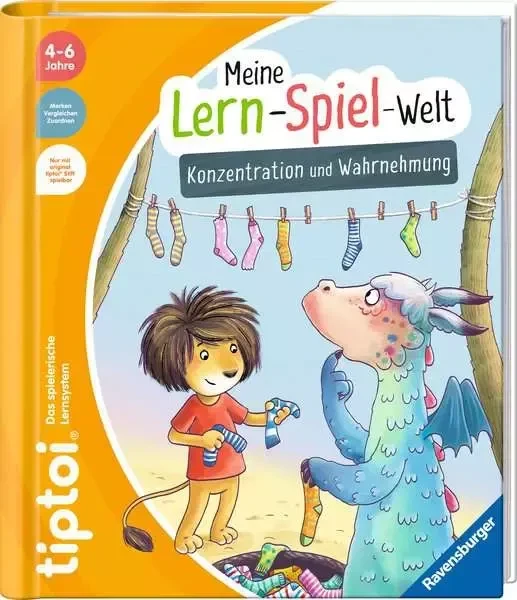 Ravensburger tiptoi Meine Lern-Spiel-Welt: Konzentration und Wahrnehmung