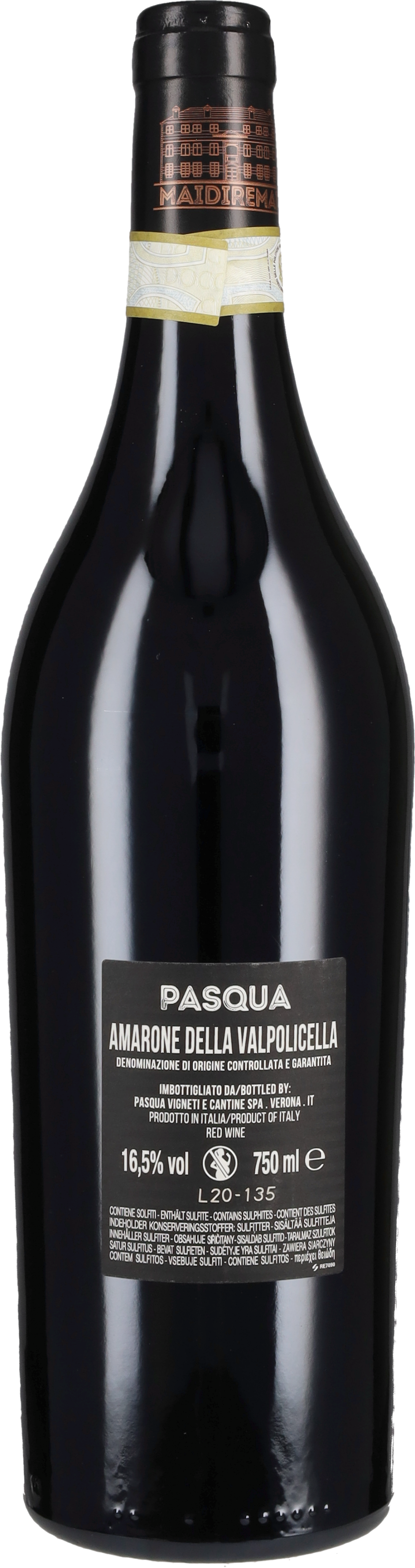 Pasqua Vini Amarone 'Mai dire Mai' Pasqua 2013