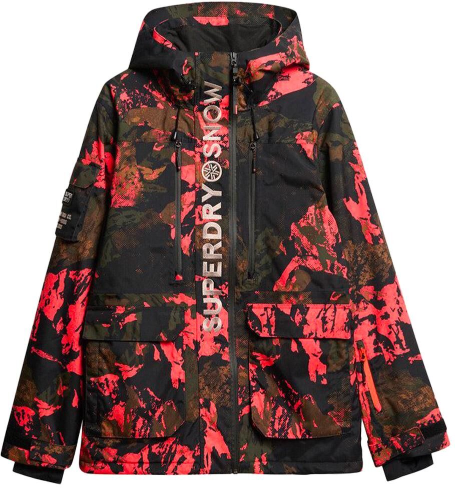 Superdry  - Ultimate Rescue Jacket Volcanic Mountain Orange - L - Veste technique