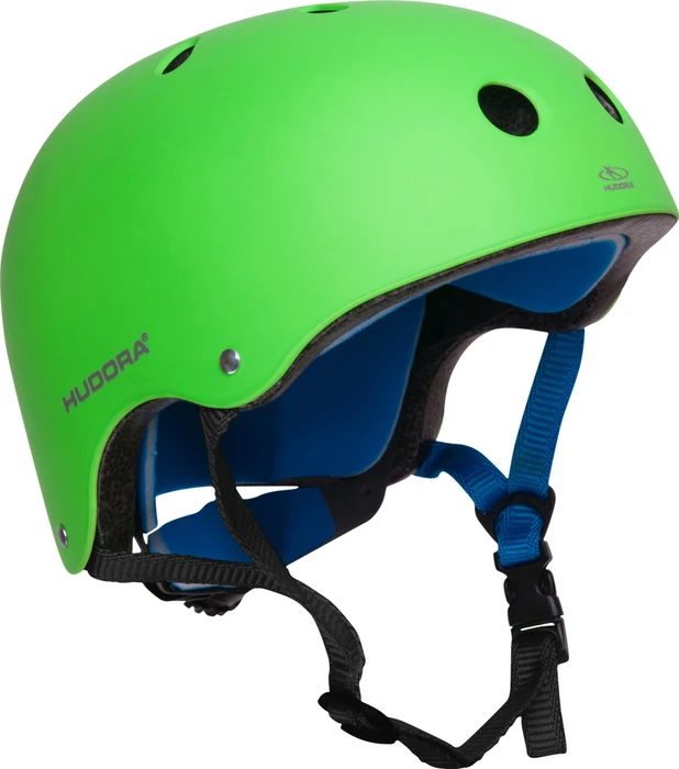 Hudora Skaterhelm (grün, Größe 51 - 55 cm)