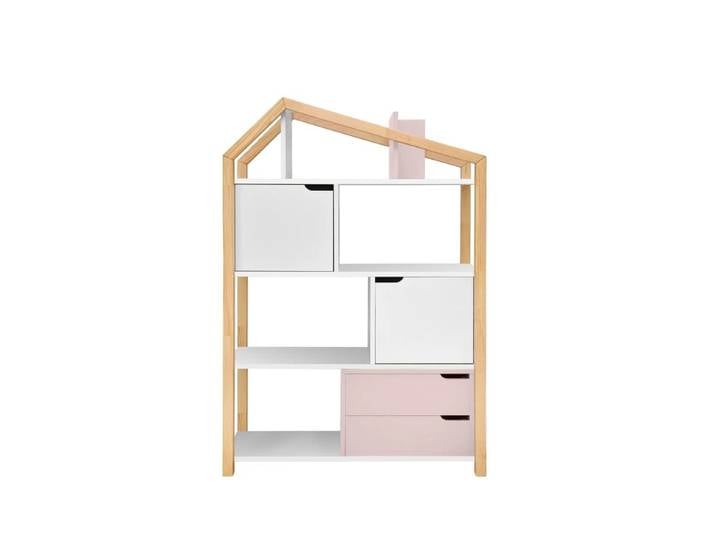 Kinderbücherregal MANHATTAN/PHOEBE FLAMINGO, rosa