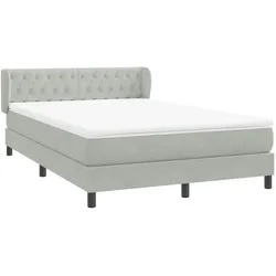 vidaXL, Boxspringbett, Olfonin (Knopfheftung Design) (160 x 210 cm)