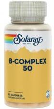 Solaray B Complex - 50 Caps. - Pot 50 capsules