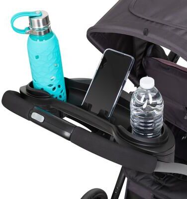 Baby Trend Sit n Stand 5 in 1 Shopper Stroller,Cassis - Single Stroller