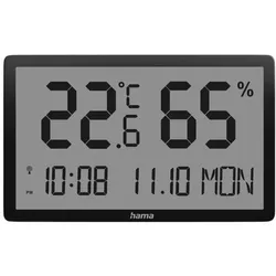 HAMA Digitaler Thermo-/Hygrometer Lombok - schwarz