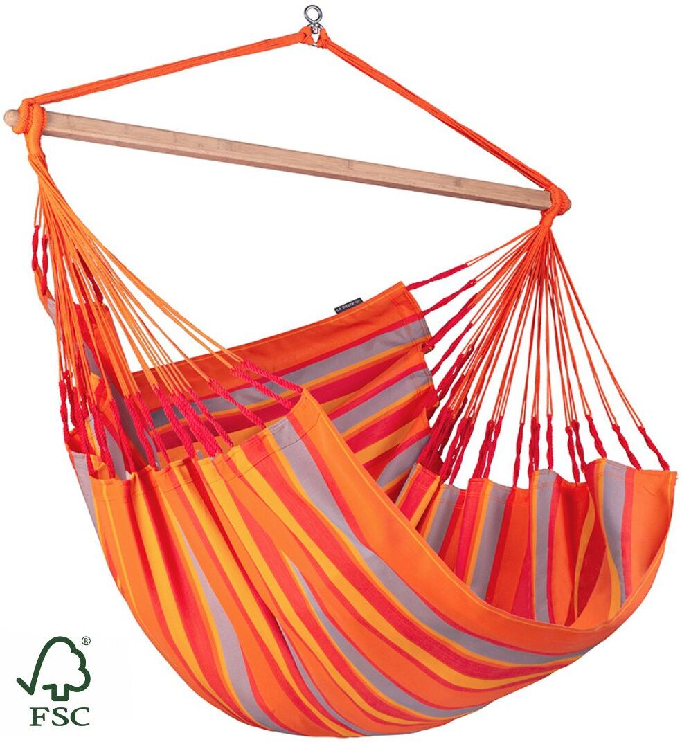 Amaca Sospesa Kingsize Con Asta Certificata Fsc™ Giardino Casa Domingo Toucan (D