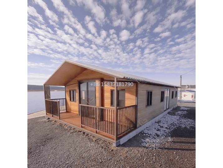 Maison préfabriquée en conteneur personnalisée 36 ㎡ 72 ㎡ Tiny Homes, maison préfabriquée en conteneur pliable de 20 pieds, maison préfabriquée de luxe pour la France