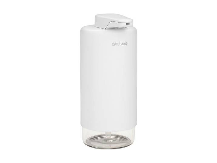 Seifenspender BRABANTIA Sink Style 200 ml, Weiss , weiss (weiß), B:6,5cm H:15,5cm T:8,5cm, Metall, Dosierspender, Seifenspender