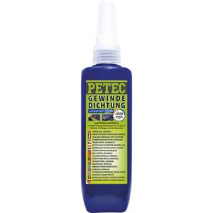 PETEC Dichtmasse Gewindedichtung, 100ml, für Gewinde, blau, wasserdicht, hitzebständig