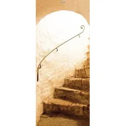 Scheurich Türfolie Stairs of stone, für Innen- Außentüren
