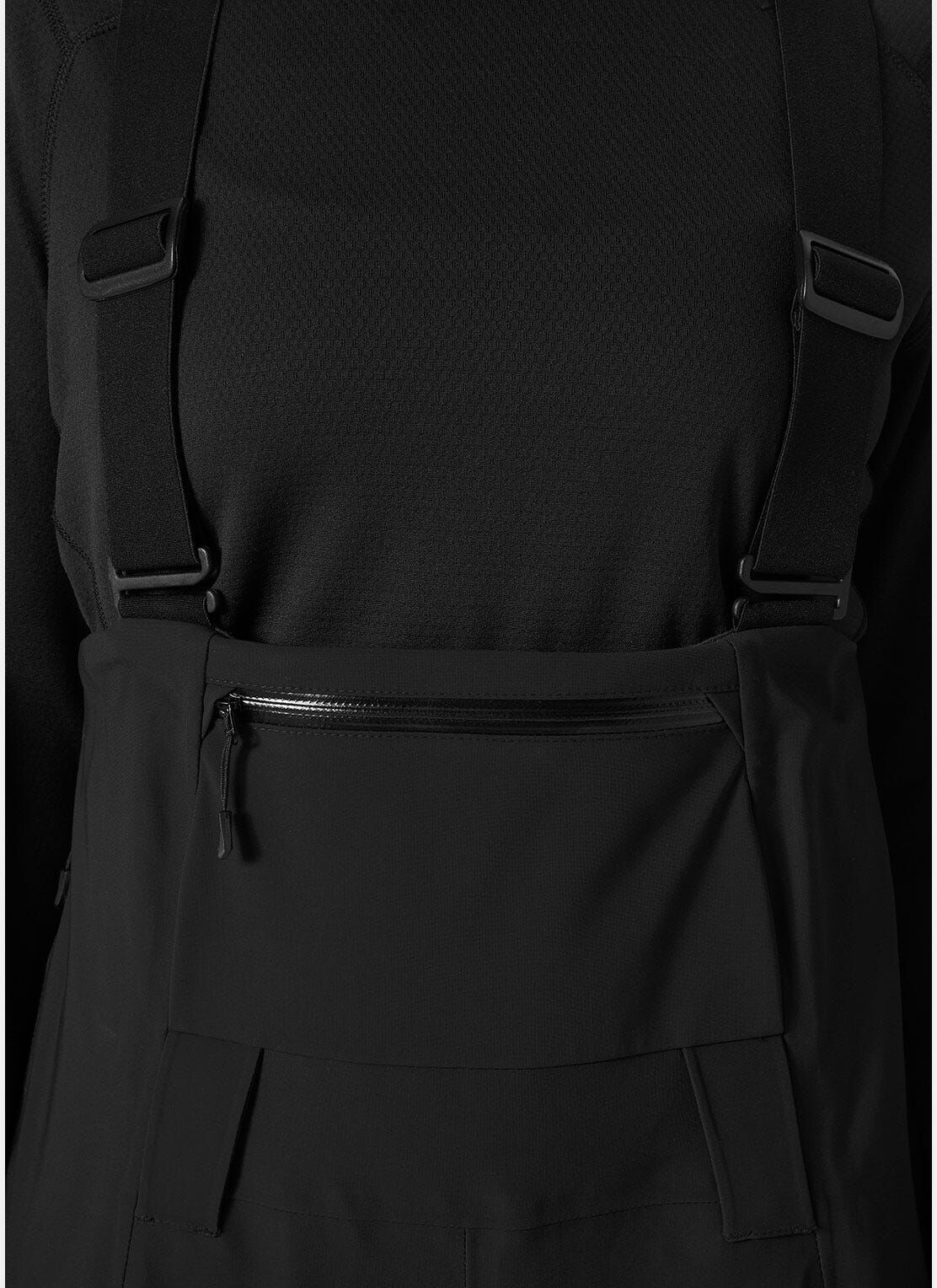 Helly Hansen Women’s Verglas Backcountry Ski Salopette - Black/Ebony - XL