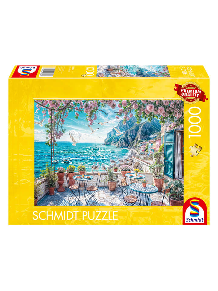 Schmidt Spiele 1.000tlg. Puzzle "Terrasse am Meer" - ab 12 Jahren - onesize